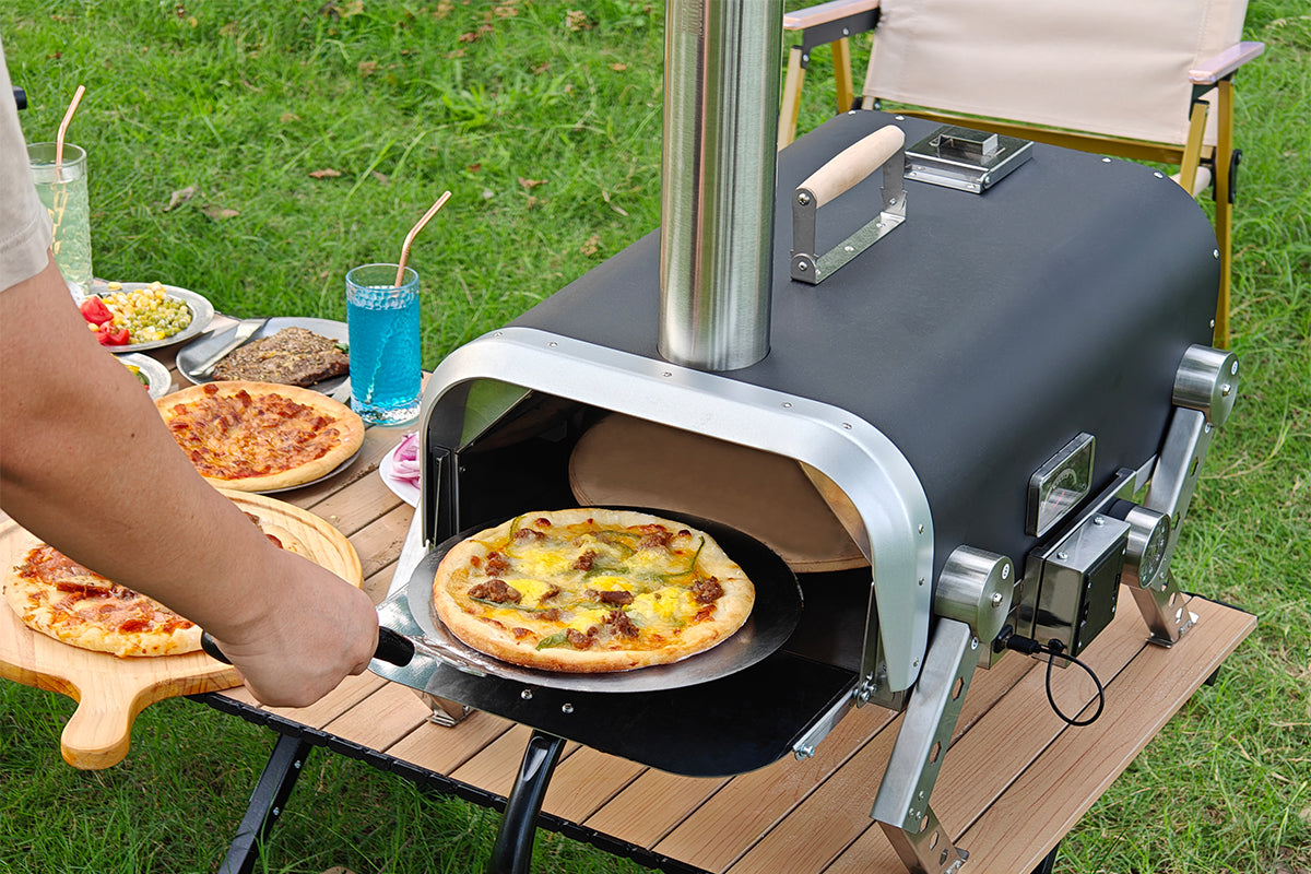 Robot Dog Pizza Oven: Easily make professional-grade pizza and enjoy the fun of outdoor cooking
