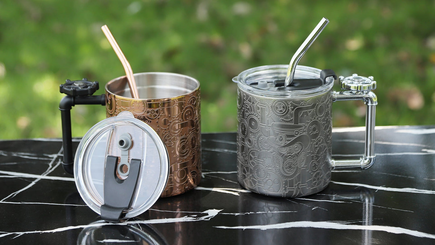 Why This Etched Robot Design Coffee Mug Is the Coolest Gift for Men and Coffee Lovers Alike