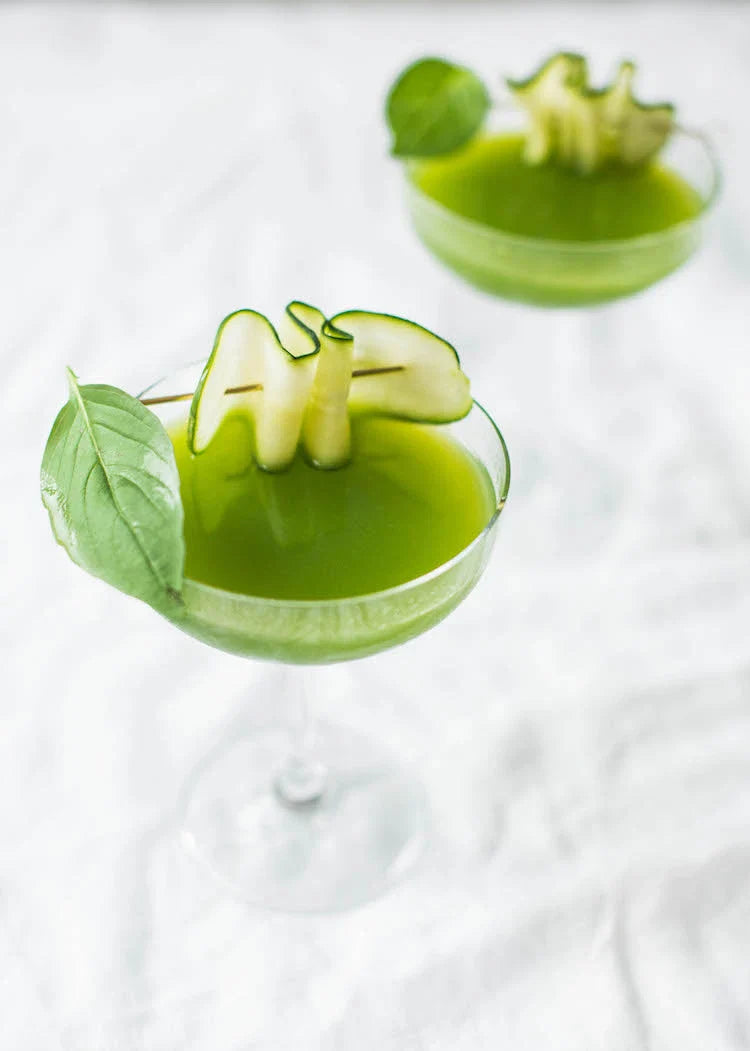 Cucumber Basil Gimlet