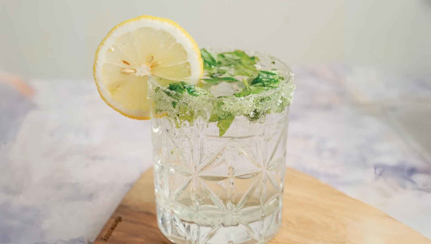 Basil Lemonade & Tarragon Fizz