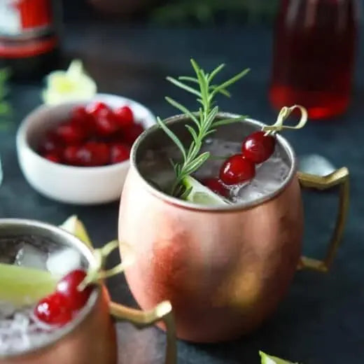 Spiced Cherry Mule