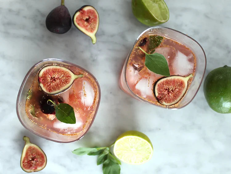 Fig & Bourbon Smash Cocktail Recipe