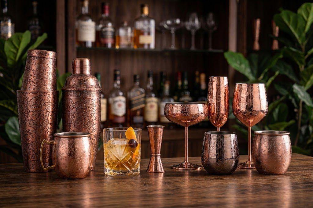 Decorative craftsmanship, vintage copper finishes, and modern stainless steel performance.