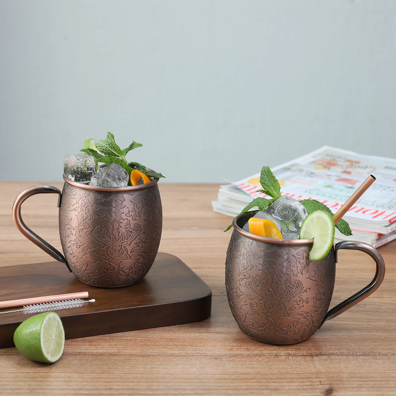 Spiced Mandarin Mule – Zesty, Warm & Refreshing