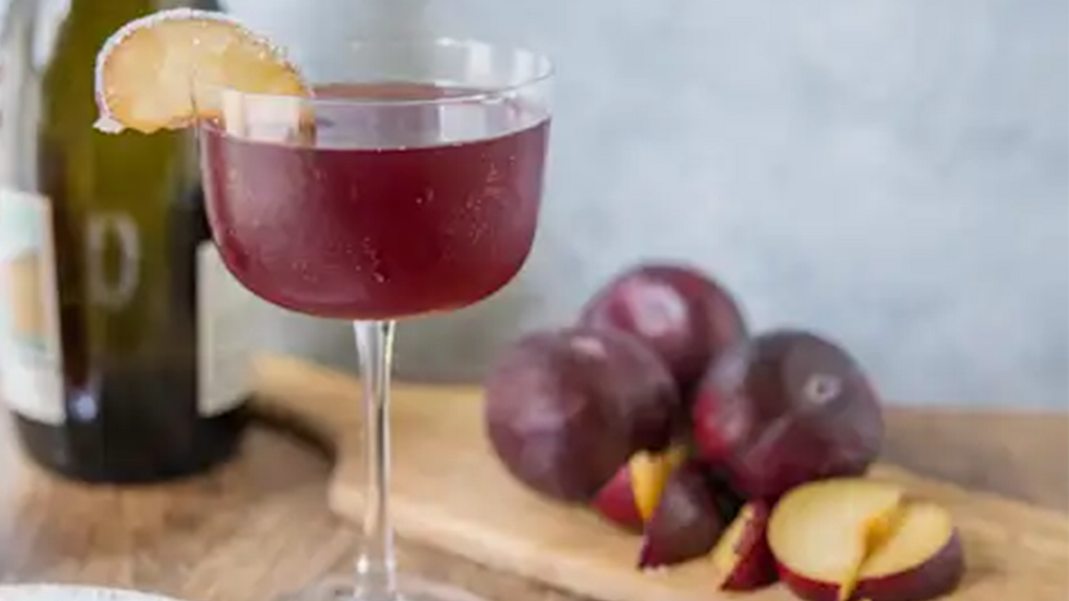 Plum Cardamom Spritz