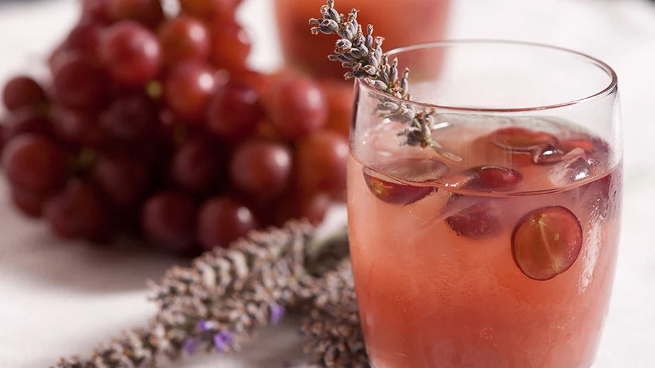 Spiced Red Grape Gin Cooler