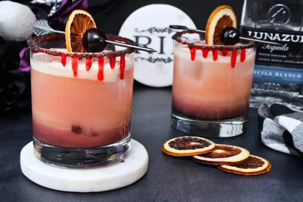 Bloody Sunset Martini