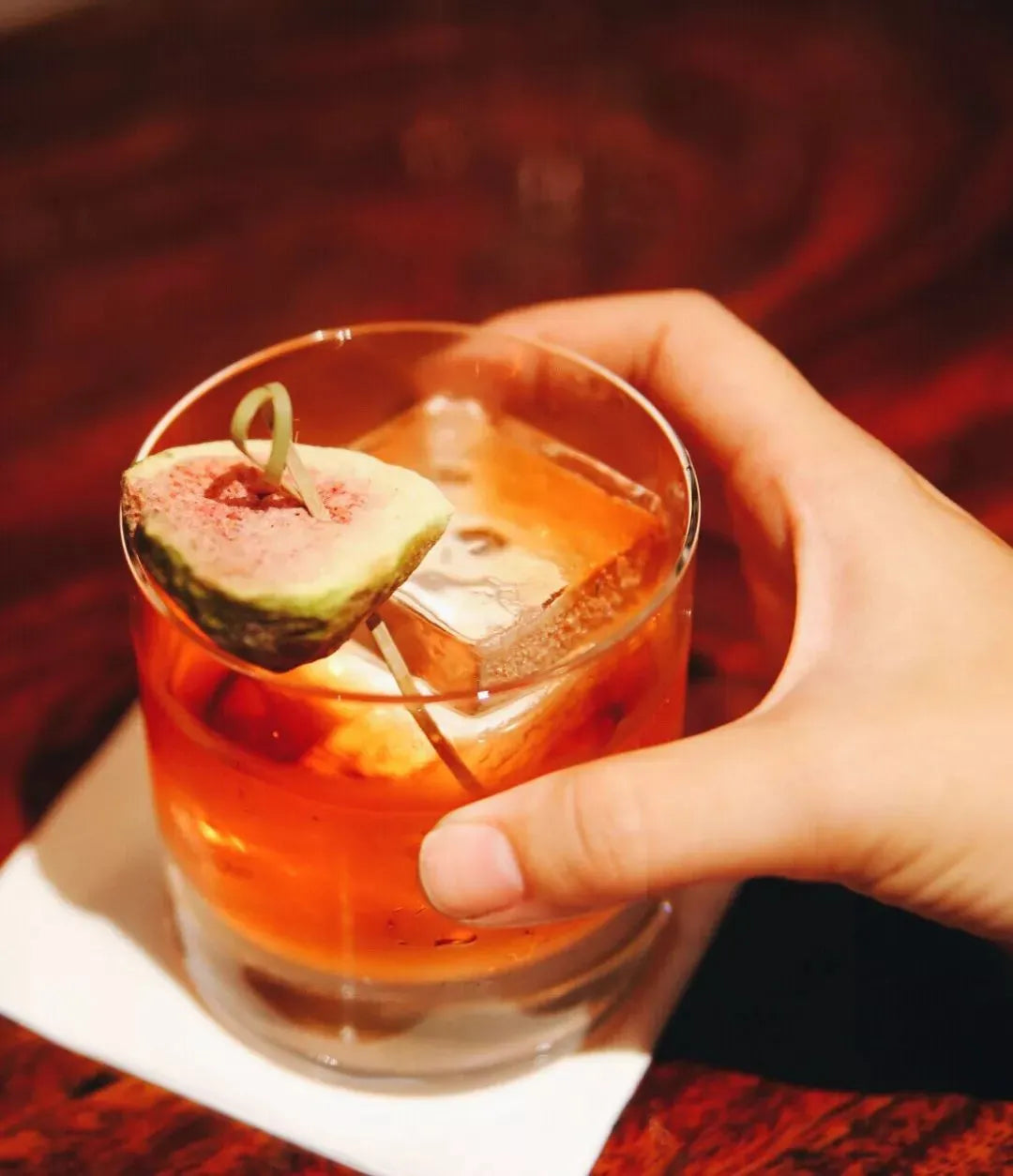 Fig Martini Cocktail Menu