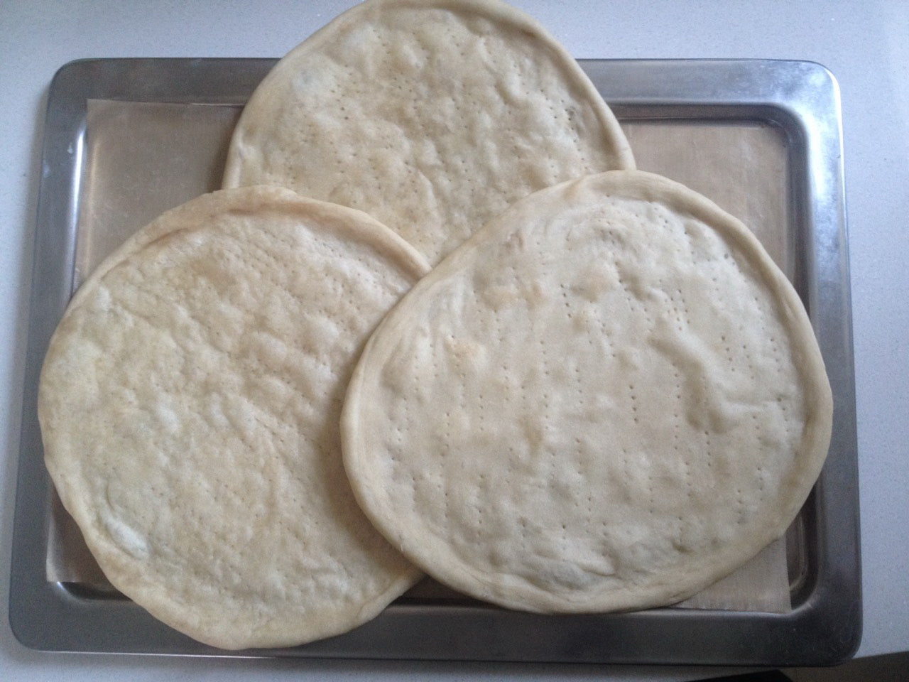 Single - Bottom Pizza Crust Recipe
