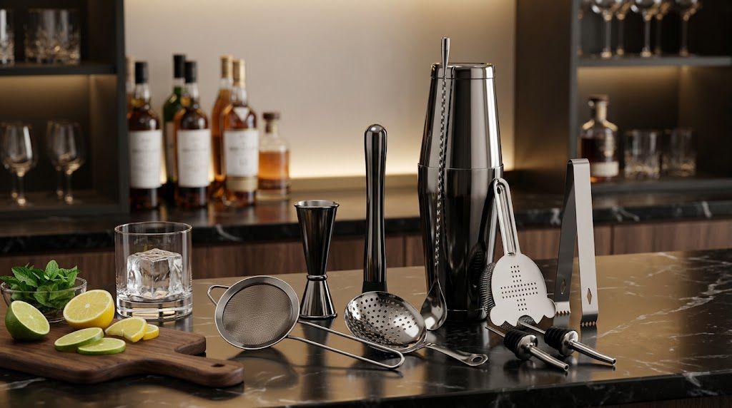11-Piece Cocktail Shaker Set Review — Skycorps Boston Shaker