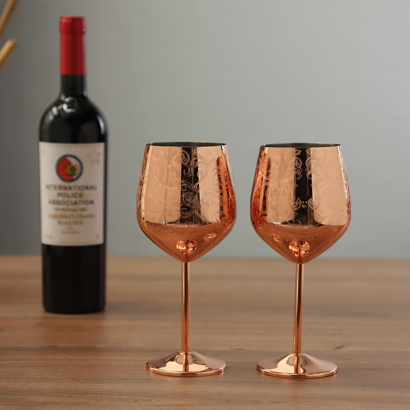 Elevate Your Sipping Experience with Stainless Steel Wine Glasses