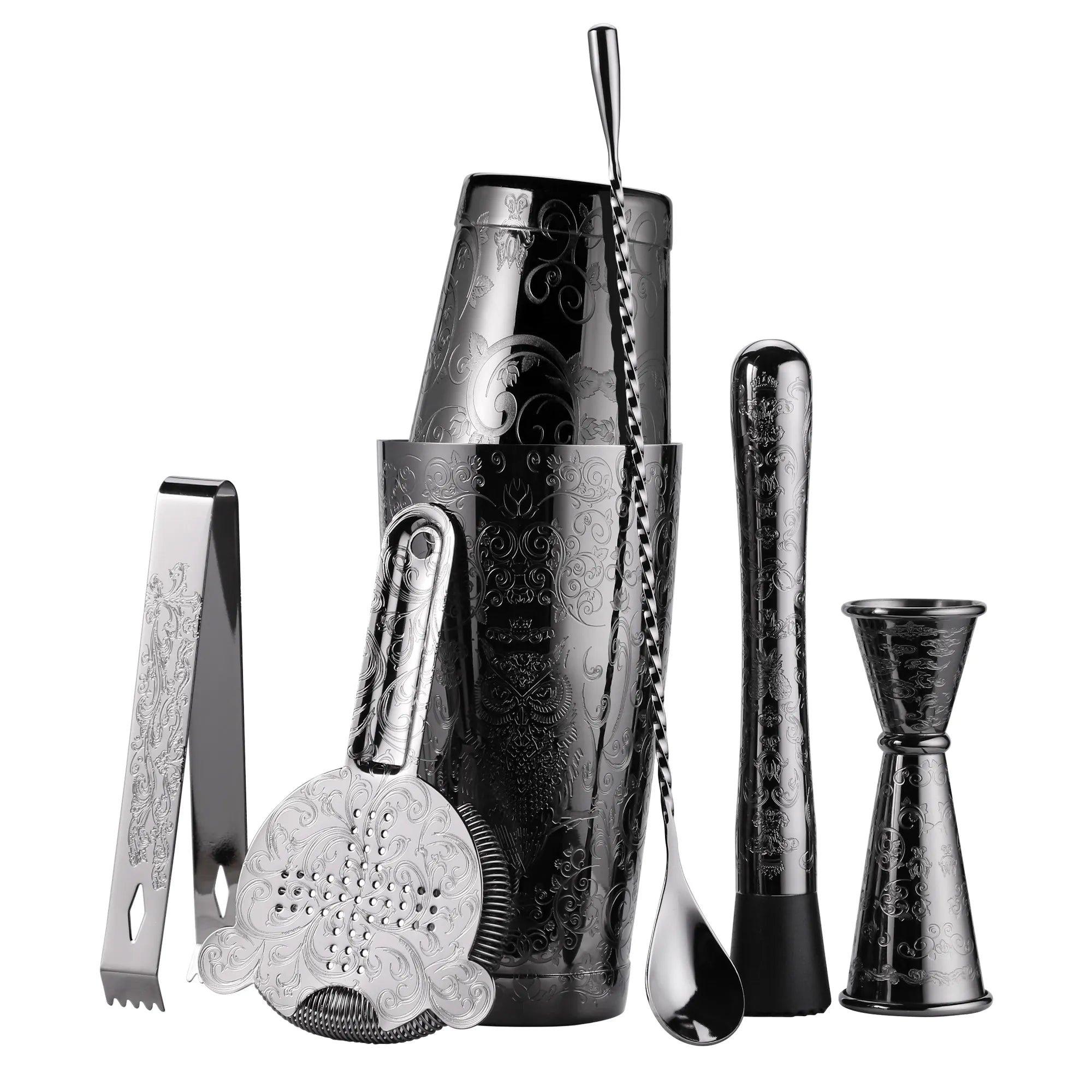 Kit de coctelera Skycorps de 18 piezas para barman 