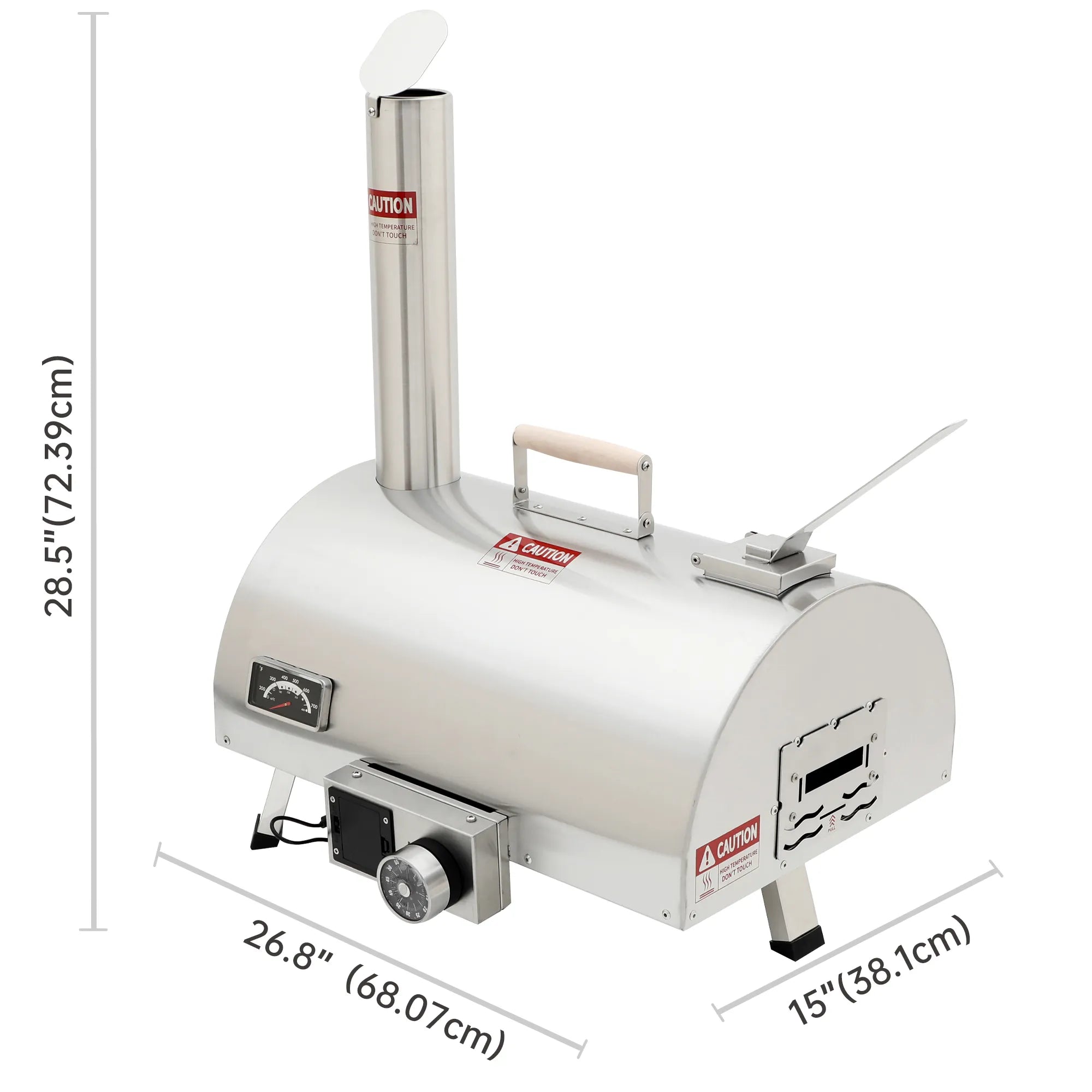 Skycorps Pizza Oven Automatic Rotating Outdoor Pizza Maker Oven