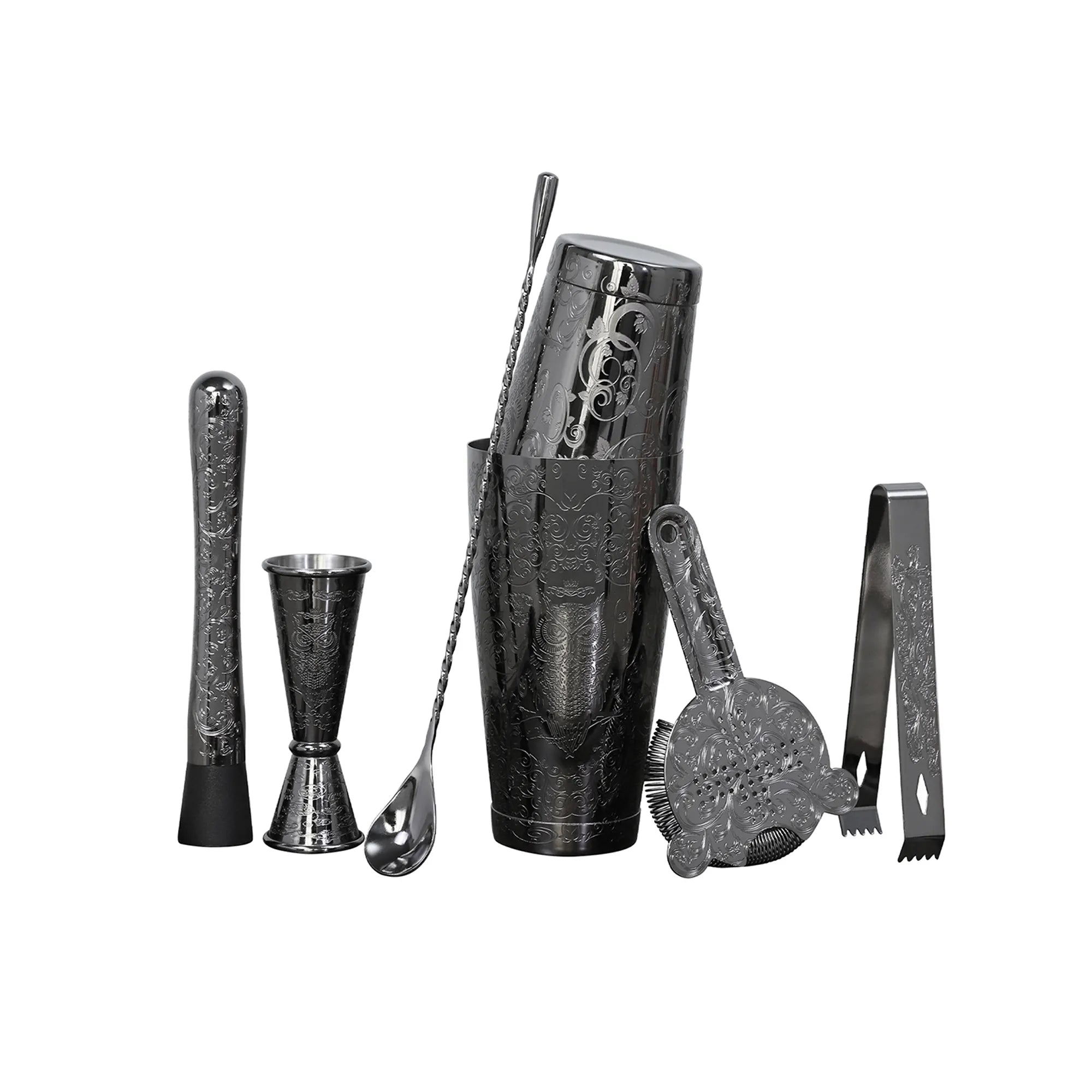 Kit de coctelera Skycorps de 18 piezas para barman 