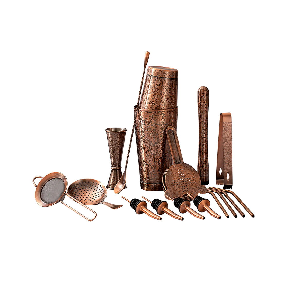 Skycorps 18-Piece Bartender Kit Cocktail Shaker Set