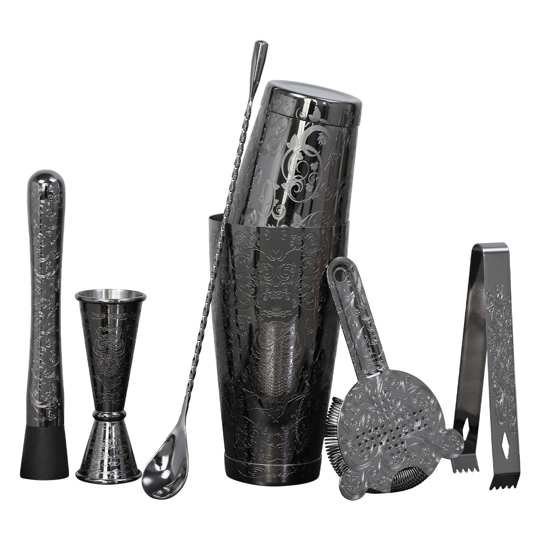 Kit de coctelera Skycorps de 18 piezas para barman 
