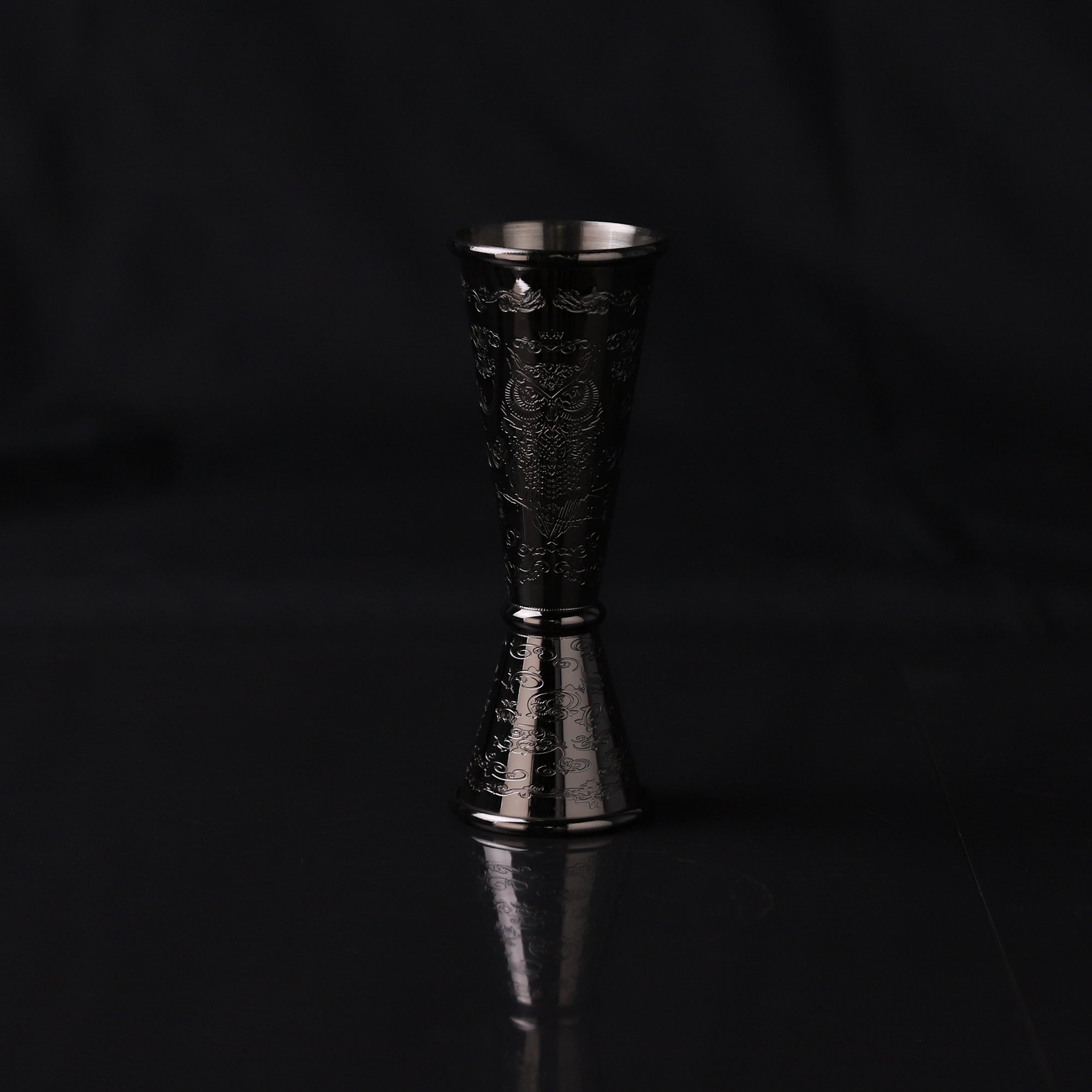 Skycorps Stainless Steel Etched Jigger