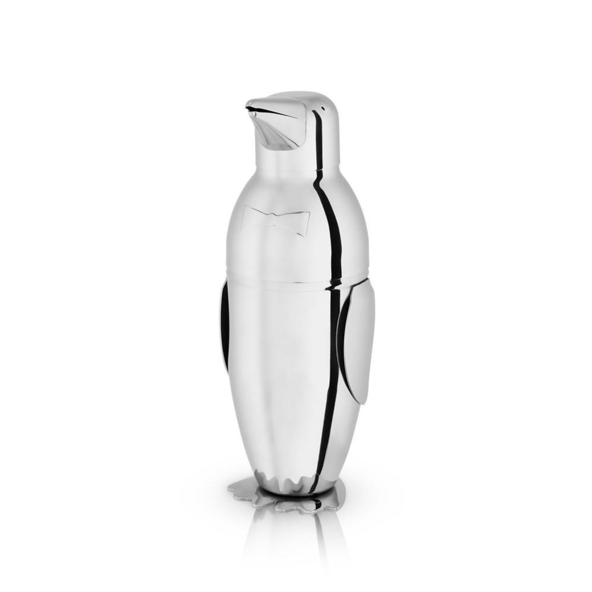 Skycorps 17.5oz Penguin Stainless Steel Cocktail Shaker 3-Piece Cocktail Shaker