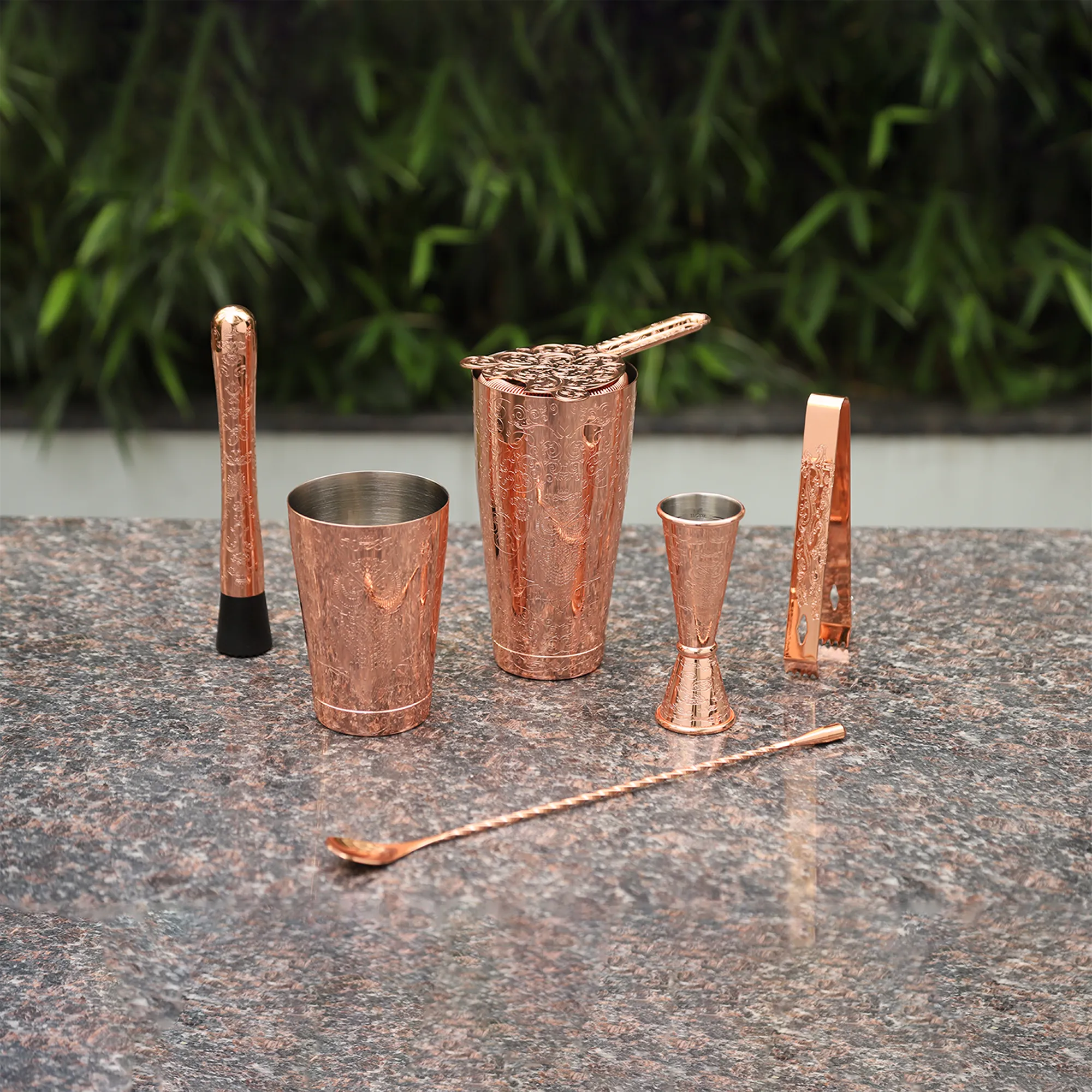 Kit de coctelera Skycorps de 18 piezas para barman 