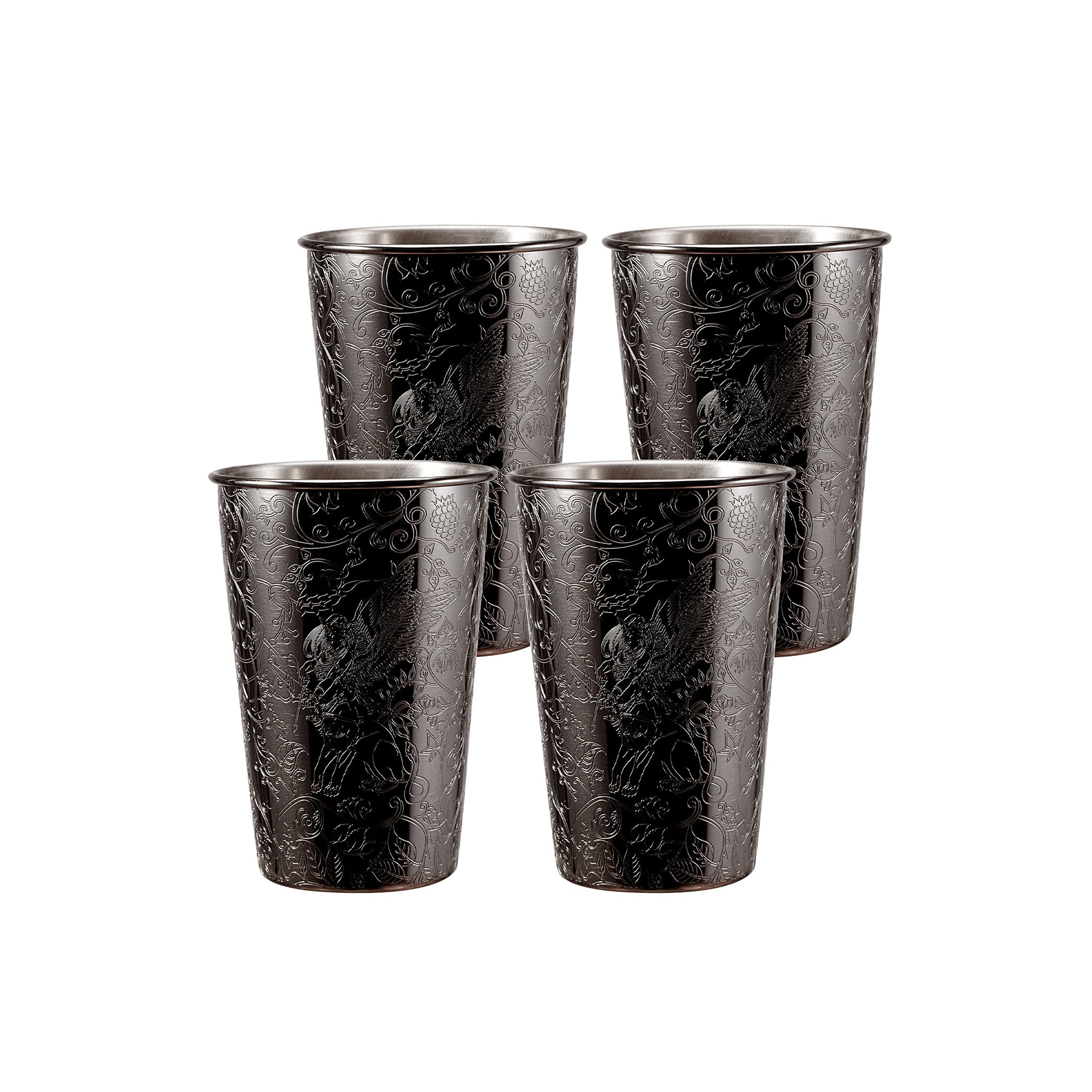 Skycorps Stainless Steel Engraving Cups Set