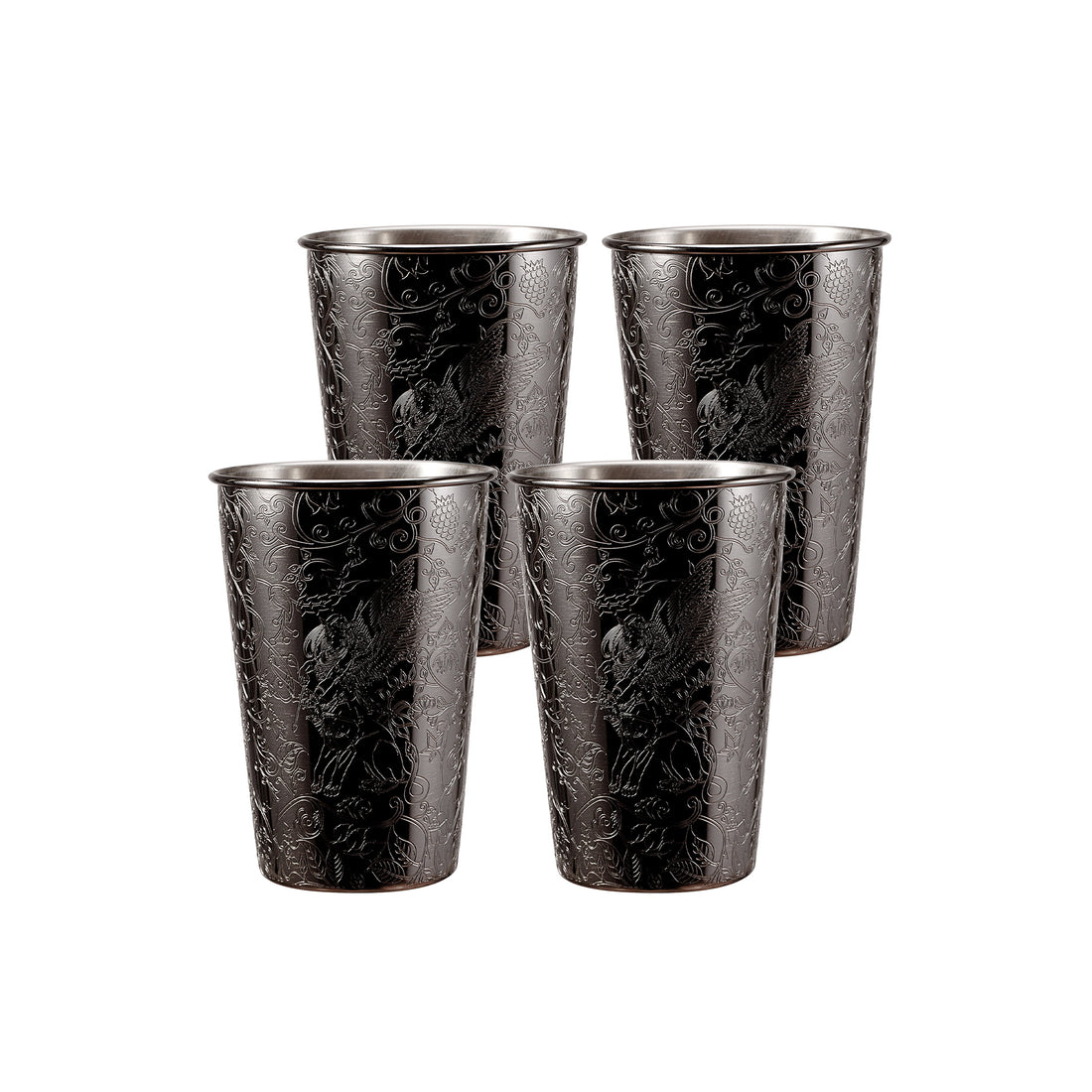Skycorps Stainless Steel Engraving Cups Set